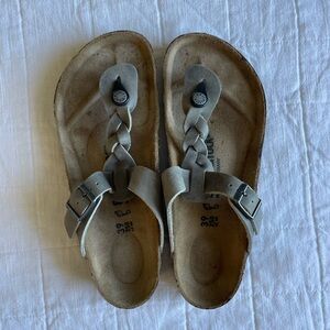 Birkenstock Women's Braided Sandals - Taupe